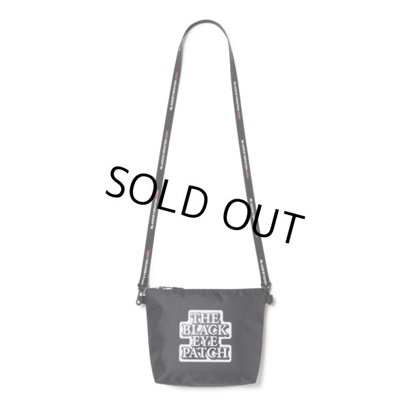 画像1: BlackEyePatch/OG LABEL NYLON SHOULDER POUCH（BLACK） (1)