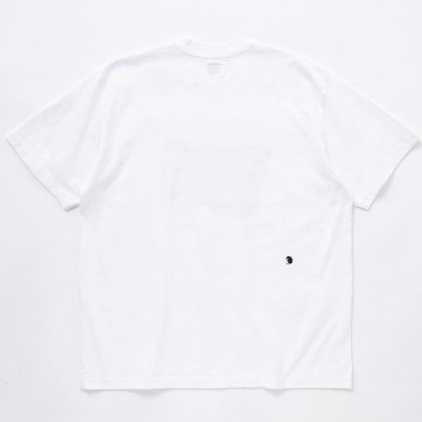 画像2: 【30%OFF】RATS/THUNDER FLAG TEE（WHITE）［プリントT-24春夏］ (2)