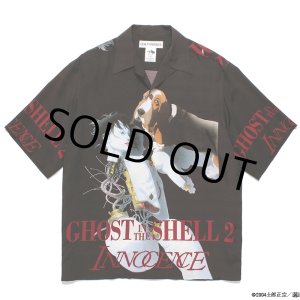 画像: WACKO MARIA/GHOST IN THE SHELL 2 INNOCENCE / 攻殻機動隊 / HAWAIIAN SHIRT（BLACK）［ハワイアンシャツ-24春夏］