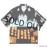 画像: WACKO MARIA/GHOST IN THE SHELL 2 INNOCENCE / 攻殻機動隊 / HAWAIIAN SHIRT（BLACK）［ハワイアンシャツ-24春夏］