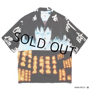 画像: WACKO MARIA/GHOST IN THE SHELL 2 INNOCENCE / 攻殻機動隊 / HAWAIIAN SHIRT（BLACK）［ハワイアンシャツ-24春夏］