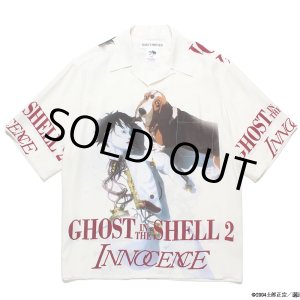 画像: WACKO MARIA/GHOST IN THE SHELL 2 INNOCENCE / 攻殻機動隊 / HAWAIIAN SHIRT（WHITE）［ハワイアンシャツ-24春夏］