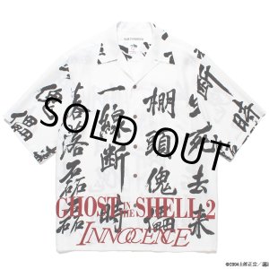 画像: WACKO MARIA/GHOST IN THE SHELL 2 INNOCENCE / 攻殻機動隊 / HAWAIIAN SHIRT（WHITE）［ハワイアンシャツ-24春夏］