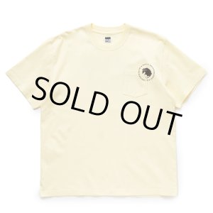 画像: RATS/CIRCLE POCKET TEE（L.YELLOW）［プリントポケT-24春夏］