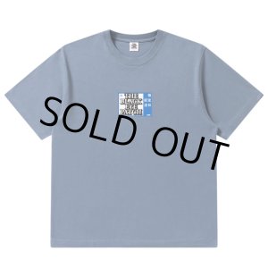 画像: BlackEyePatch/SCHEDULED DELIVERY LABEL TEE（DARK BLUE）