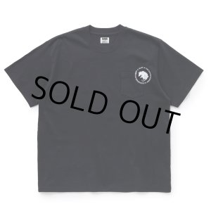 画像: 【30%OFF】RATS/CIRCLE POCKET TEE（BLACK）［プリントポケT-24春夏］