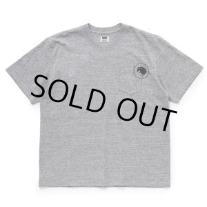 画像: RATS/CIRCLE POCKET TEE（GRAY）［プリントポケT-24春夏］