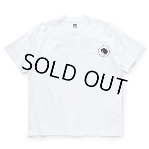 画像: 【30%OFF】RATS/CIRCLE POCKET TEE（WHITE）［プリントポケT-24春夏］