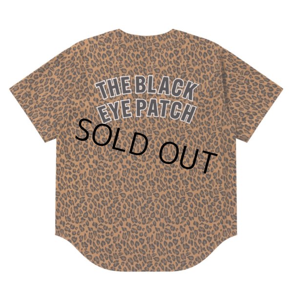 画像2: BlackEyePatch/OG LABEL LEOPARD PATTERNED BASEBALL SHIRT（MULTI） (2)