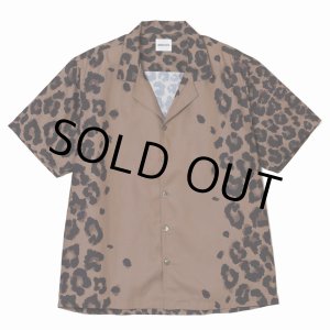 画像: BUENA VISTA/Leopard bowling shirt（BEIGE）［レオパードボーリングシャツ-24春夏］