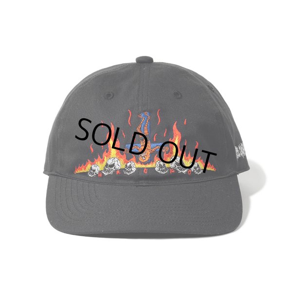 画像1: WACKO MARIA/NECKFACE / 6 PANEL CAP（BLACK）［6パネルキャップ-24春夏］ (1)