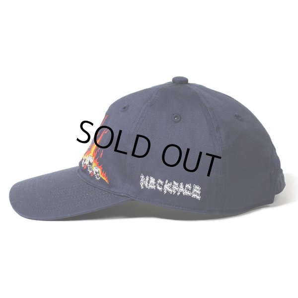 画像2: WACKO MARIA/NECKFACE / 6 PANEL CAP（NAVY）［6パネルキャップ-24春夏］ (2)