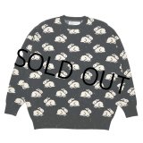 画像: 【30%OFF】DAIRIKU/"Rabbit" Oversized Pullover Knit（Black）［オーバーサイズニット-24秋冬］