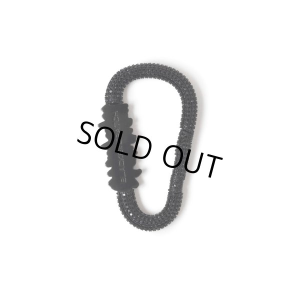 画像2: BlackEyePatch/HANDLE WITH CARE RHINESTONE CARABINER（BLACK） (2)