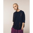 画像8: 【30%OFF】TIGHTBOOTH/STRAIGHT UP T-SHIRT（Navy）［プリントポケT-24夏］ (8)