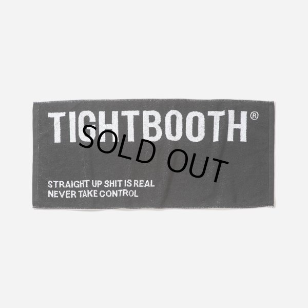 画像2: TIGHTBOOTH/LABEL LOGO FACE TOWEL（各色）［フェイスタオル-24夏］ (2)