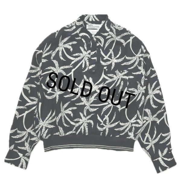 画像1: 【30%OFF】DAIRIKU/Jungle L-S Rib Shirt（Black）［ジャングルリブシャツ-24秋冬］ (1)