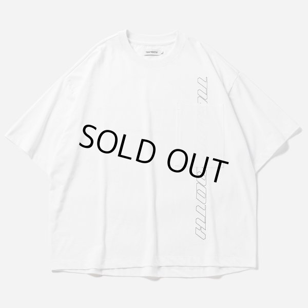 画像1: TIGHTBOOTH/STRAIGHT UP T-SHIRT（White）［プリントポケT-24夏］ (1)