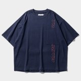 画像: 【30%OFF】TIGHTBOOTH/STRAIGHT UP T-SHIRT（Navy）［プリントポケT-24夏］