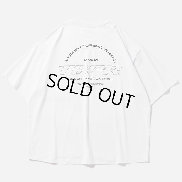 画像2: TIGHTBOOTH/STRAIGHT UP T-SHIRT（White）［プリントポケT-24夏］ (2)