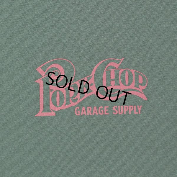 画像3: PORKCHOP/SQUARE LOGO TEE（FOREST GREEN）［プリントT-24春夏］ (3)