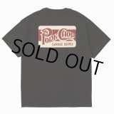 画像: PORKCHOP/SQUARE LOGO TEE（BLACK）［プリントT-24春夏］