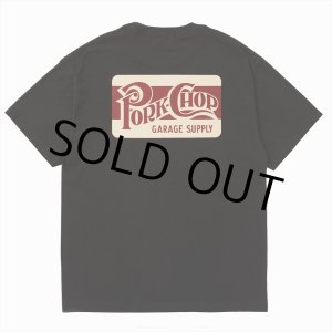 画像: PORKCHOP/SQUARE LOGO TEE（BLACK）［プリントT-24春夏］