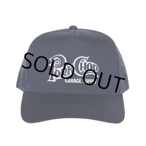 画像: PORKCHOP/SQUARE LOGO CAP（NAVY）［メッシュキャップ-24春夏］