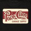 画像4: PORKCHOP/SQUARE LOGO TEE（BLACK）［プリントT-24春夏］ (4)
