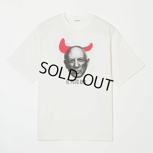 画像1: BUENA VISTA/Picaso tee（WHITE）［プリントT-24春夏］ (1)