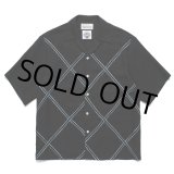 画像: WACKO MARIA/WOLF'S HEAD / HAWAIIAN SHIRT（BLUE）［ハワイアンシャツ-24春夏］