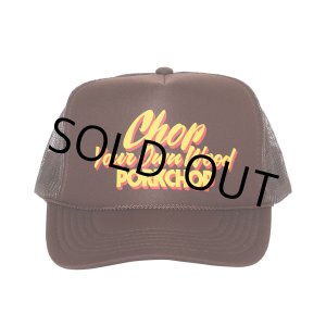 画像: PORKCHOP/CHOP YOUR OWN WOOD CAP（BROWN）［メッシュキャップ-24春夏］