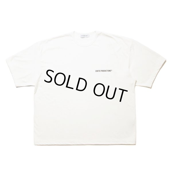 画像2: COOTIE PRODUCTIONS/Dry Tech Jersey Oversized S/S Tee（White）［ドライテックオーバーサイズT-24秋冬］ (2)