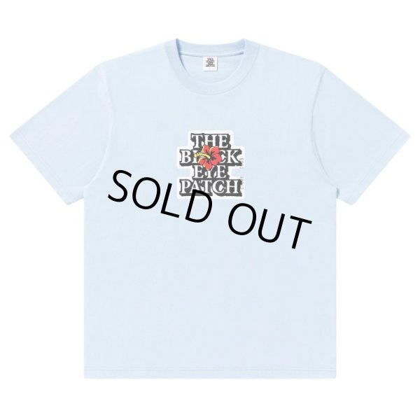 画像1: BlackEyePatch/HIBISCUS OG LABEL TEE（PASTEL BLUE） (1)