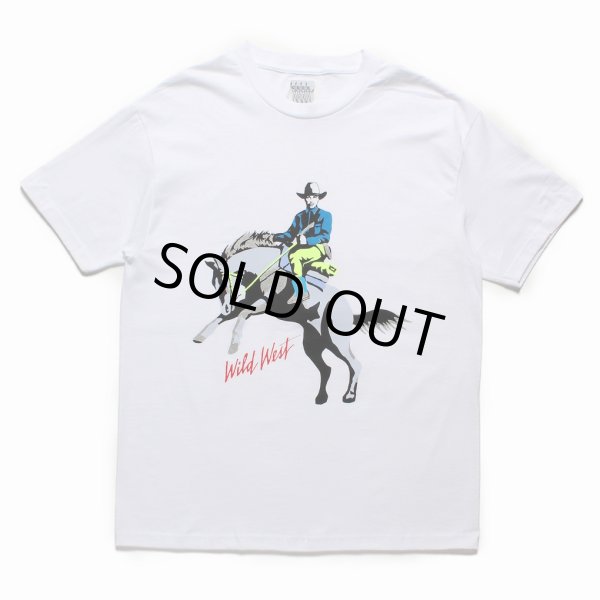 画像1: WACKO MARIA/世界平和プロジェクト / T-SHIRT（WHITE）［プリントT-24春夏］ (1)