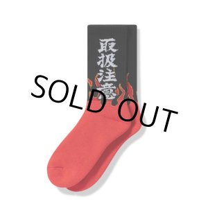 画像: BlackEyePatch/HWC FLAMES SOCKS（MULTI）