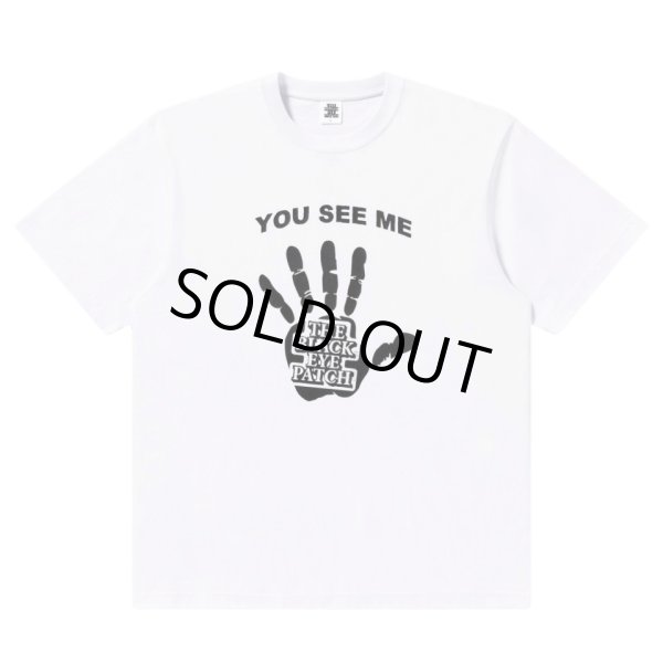 画像1: BlackEyePatch/TALK TO THE HAND TEE（WHITE） (1)