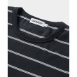 画像2: 【30%OFF】TIGHTBOOTH/LOGO BORDER T-SHIRT（Black）［ボーダーT-24夏］ (2)