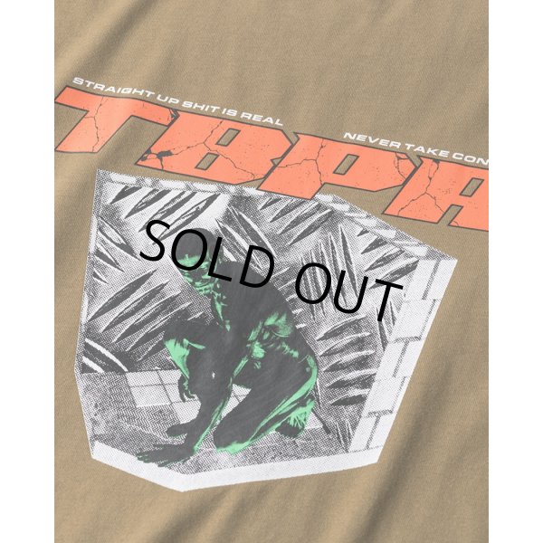 画像3: TIGHTBOOTH/LOST CHILD T-SHIRT（Olive）［プリントT-24夏］ (3)