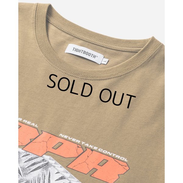 画像2: TIGHTBOOTH/LOST CHILD T-SHIRT（Olive）［プリントT-24夏］ (2)