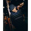 画像6: 【30%OFF】TIGHTBOOTH/LOGO BORDER T-SHIRT（Black）［ボーダーT-24夏］ (6)