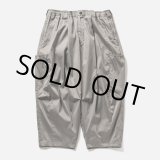 画像: TIGHTBOOTH/STRIPE CROPPED CARGO PANTS（Grey）［ストライプクロップドカーゴパンツ-24夏］
