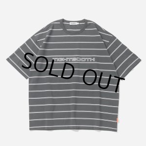 画像: 【30%OFF】TIGHTBOOTH/LOGO BORDER T-SHIRT（Black）［ボーダーT-24夏］
