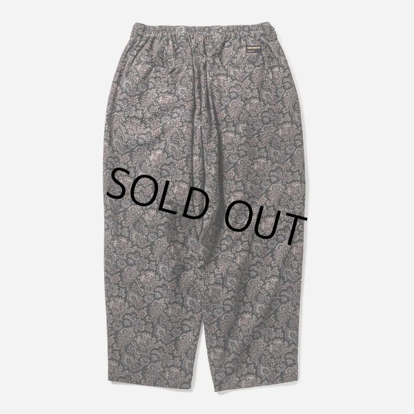 画像2: TIGHTBOOTH/RIPPLE PAISLEY BALLOON PANTS（Black）［ペイズリーバルーンパンツ-24夏］ (2)
