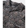 画像3: 【30%OFF】TIGHTBOOTH/RIPPLE PAISLEY ALOHA（Black）［ペイズリーアロハ-24夏］ (3)