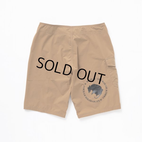 画像2: RATS/LOGO SURF SHORTS（BROWN）［ロゴサーフショーツ-24春夏］ (2)