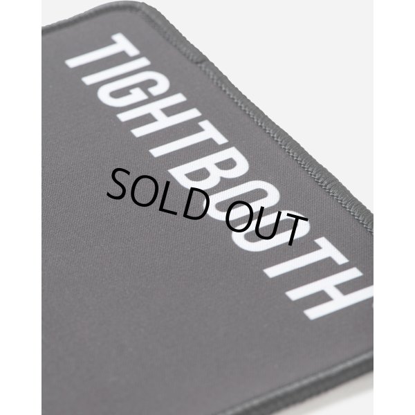 画像3: TIGHTBOOTH/LABEL LOGO MOUSE PAD（Black）［マウスパッド-24夏］ (3)