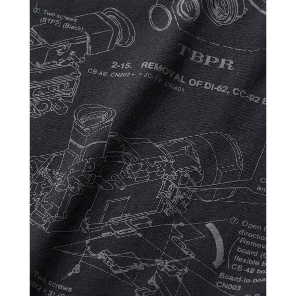 画像3: 【30%OFF】TIGHTBOOTH/ANALYZE T-SHIRT（Black）［総柄プリントT-24夏］ (3)