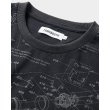 画像2: 【30%OFF】TIGHTBOOTH/ANALYZE T-SHIRT（Black）［総柄プリントT-24夏］ (2)