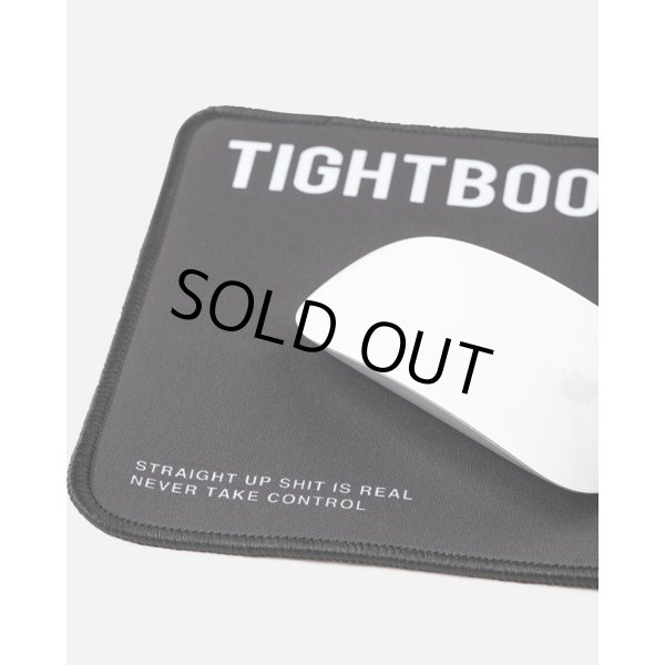 画像5: TIGHTBOOTH/LABEL LOGO MOUSE PAD（Black）［マウスパッド-24夏］ (5)